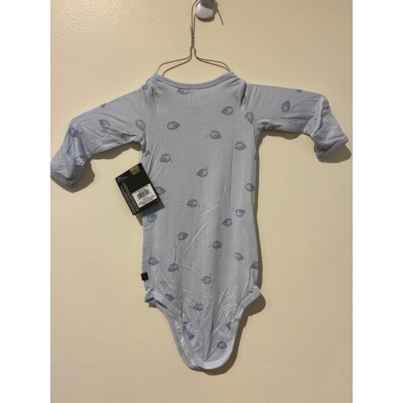 NWT Modern Moments Light Blue Puffer Fish Gown - Newborn (NB) - Picture 2 of 3